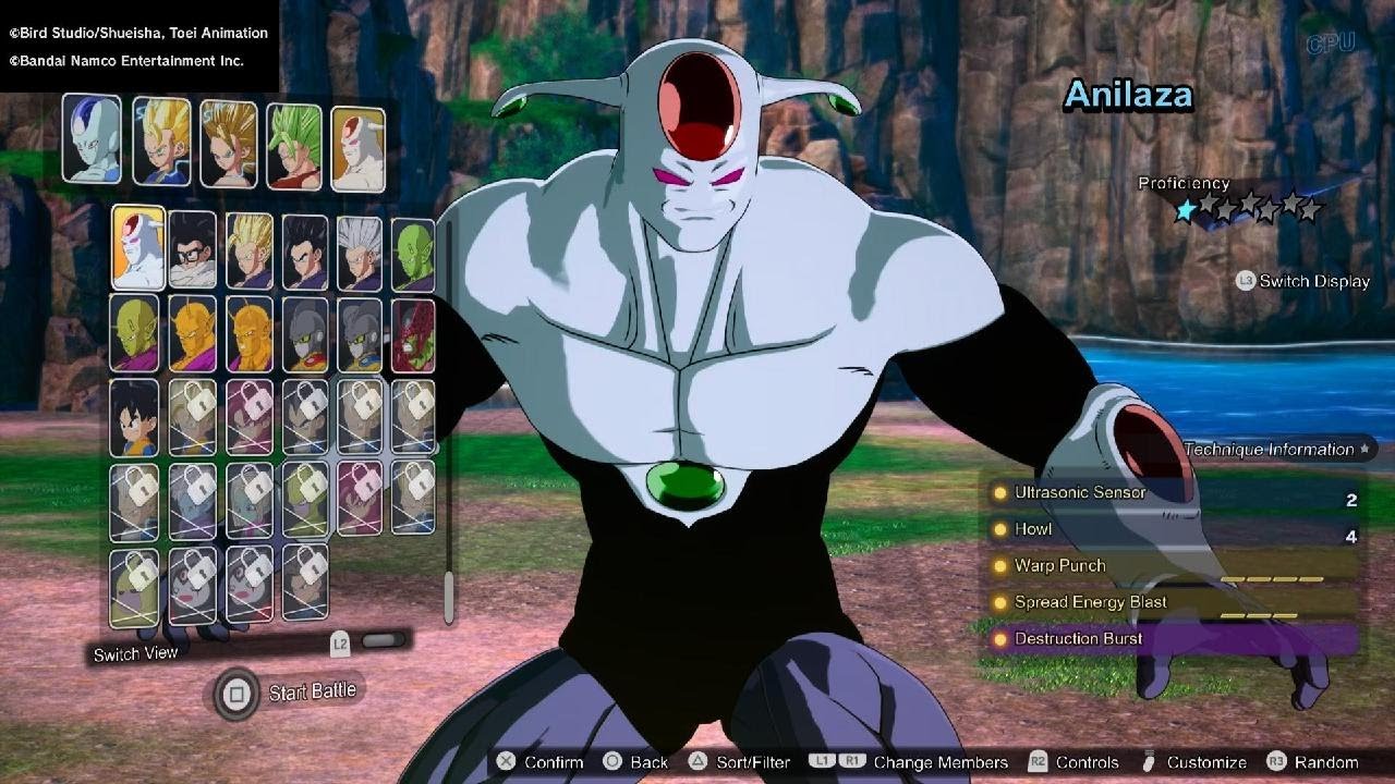 DRAGON BALL: Sparking! ZERO Dbz Movie Characters Universe 6