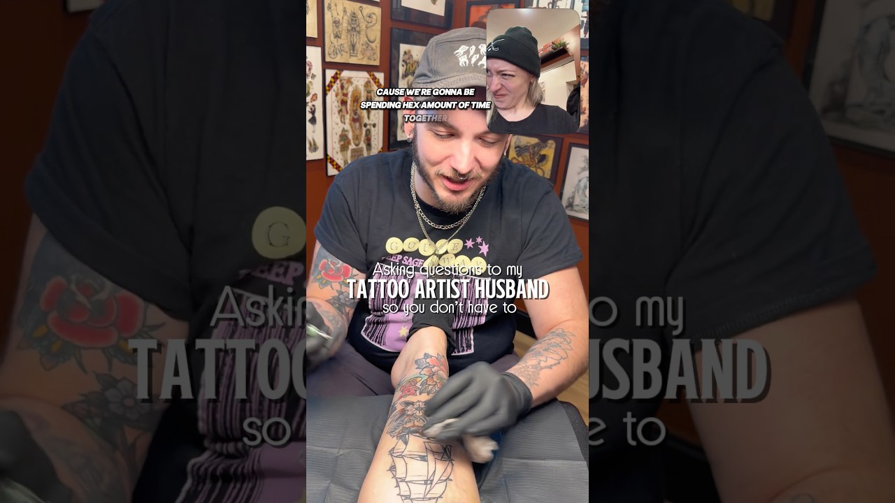 Asking my tattoo artist husband questions so you don’t have to! 