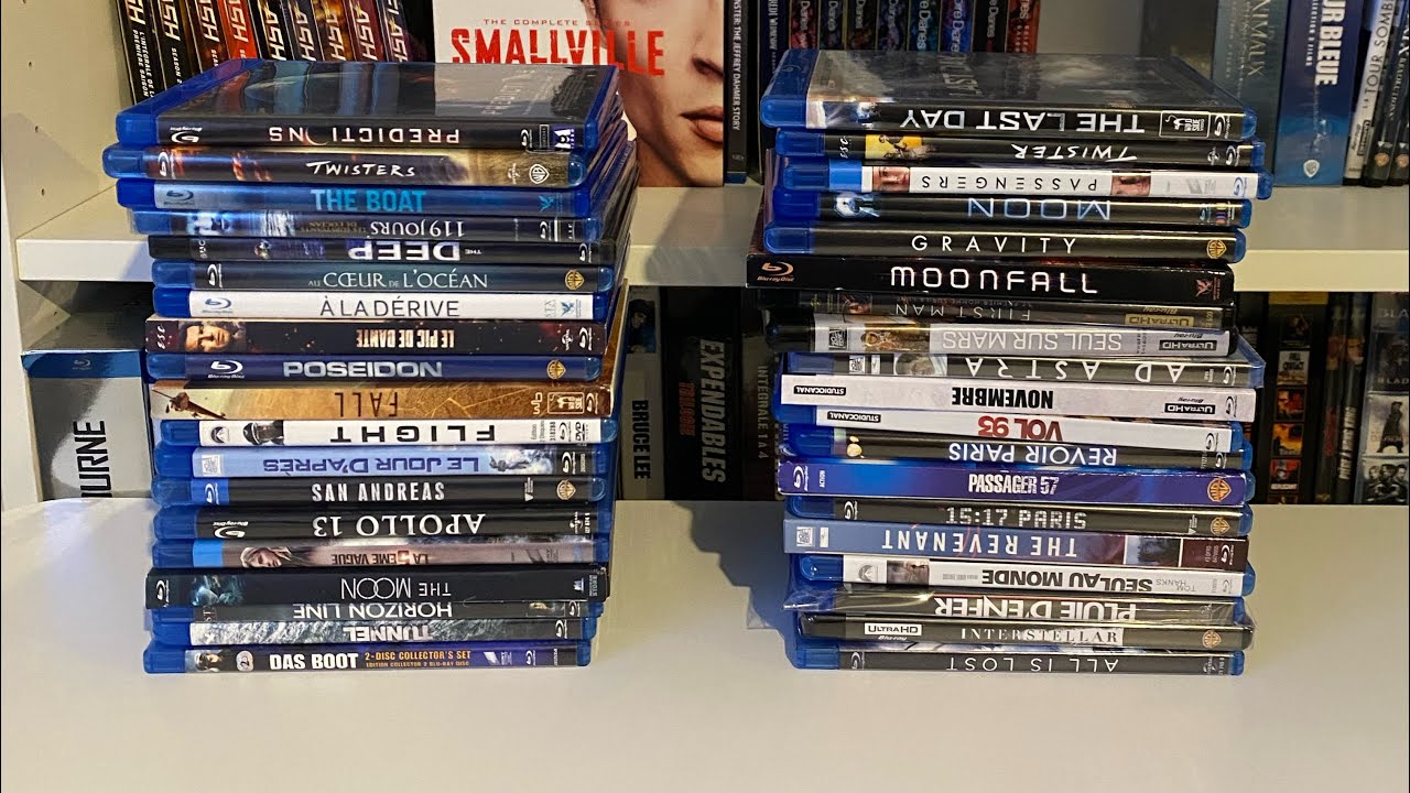 Collection blu ray 4K survie ,catastrophe , attentat 1ère partie