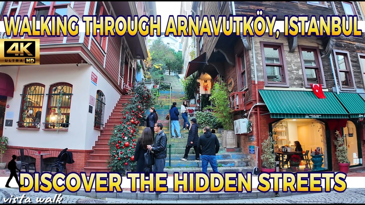 ARNAVUTKÖY BACKSTREETS WALK | DAYTIME ISTANBUL NEIGHBORHOOD LIFE