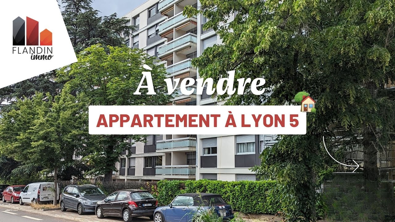 🏢 Appartement familial 4 pièces avec garage et cave - LYON 5 Point du jour (infos en description)