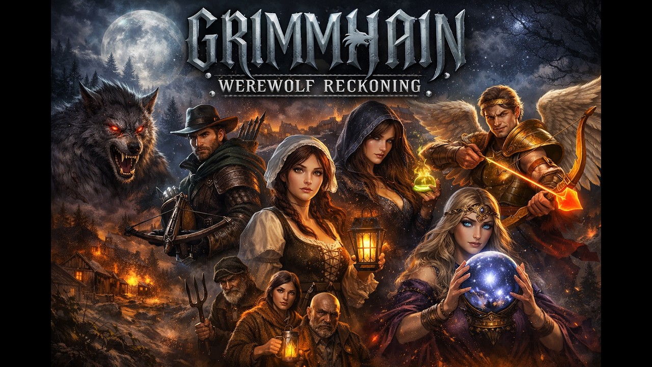 Grimmhain &ndash; The Ultimate Werewolf Moderator App 🐺🔥 - Preview V1.10