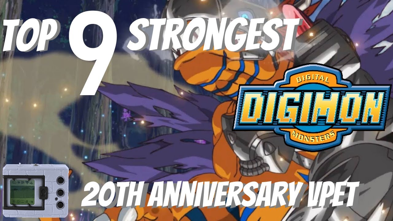 9 Strongest Digimon | Digimon 20th Anniversary VPet