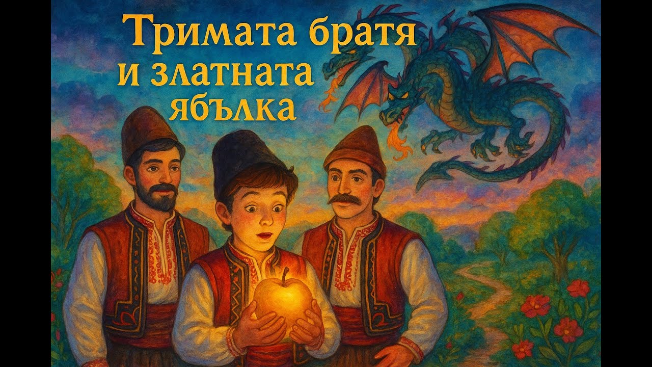 Приказки за лека нощ - Тримата братя и златната ябълка