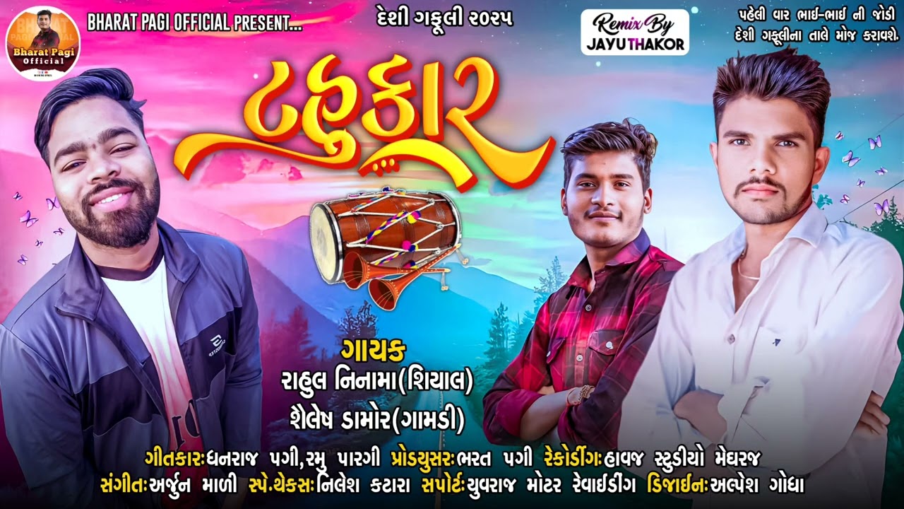ટહુકાર new gapuli rahul ninama end sailesh damor tahukar new timli2025