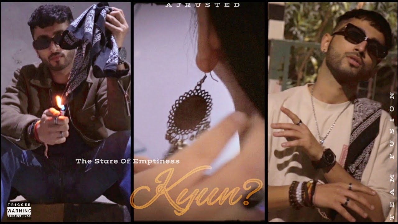 AJRUSTED - KYUN? | OFFICIAL MUSIC VIDEO | THE STARE OF EMPTINESS | LATEST RnB LOVE RAP SONG | 2024