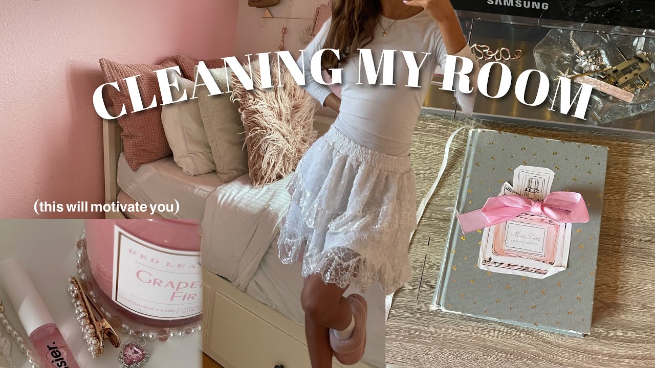 deep clean and organize my MESSY ROOM 2022 (this will motivate you!)