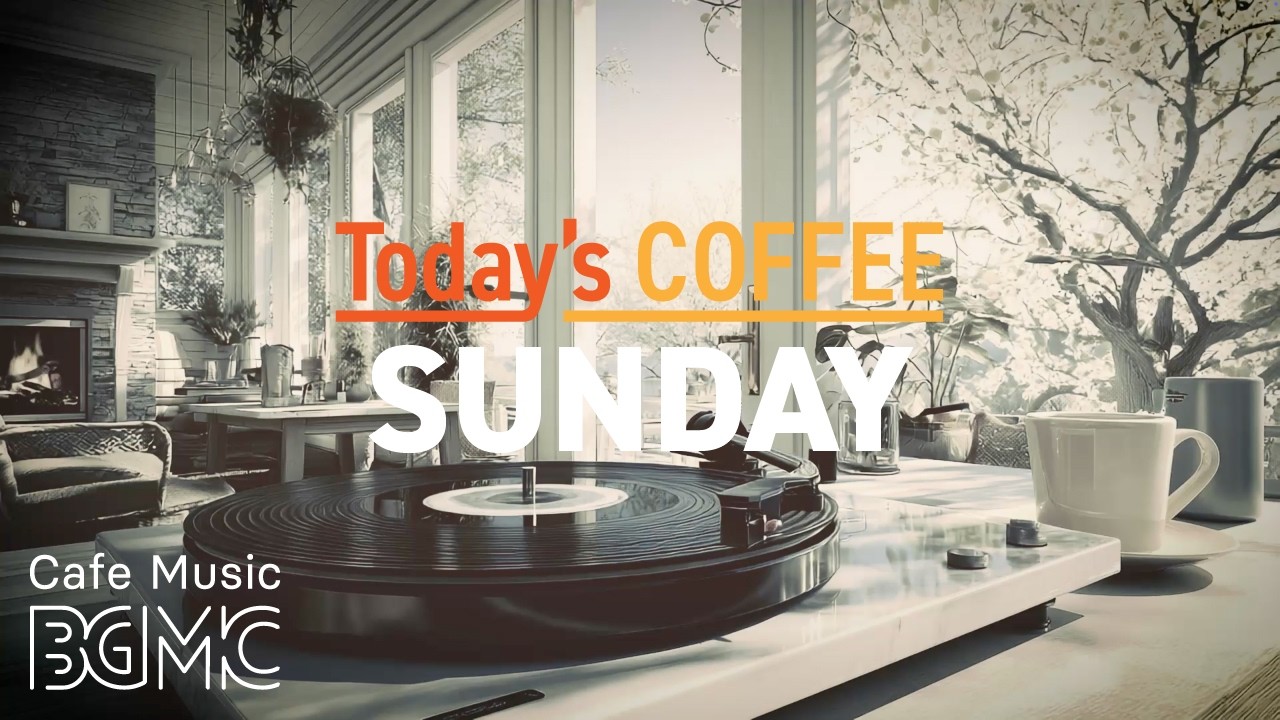 SUNDAY COFFEE: Gentle Spring Caf&eacute; Jazz ☕ Peaceful Piano & Guitar Music for a Slow, Relaxing Day