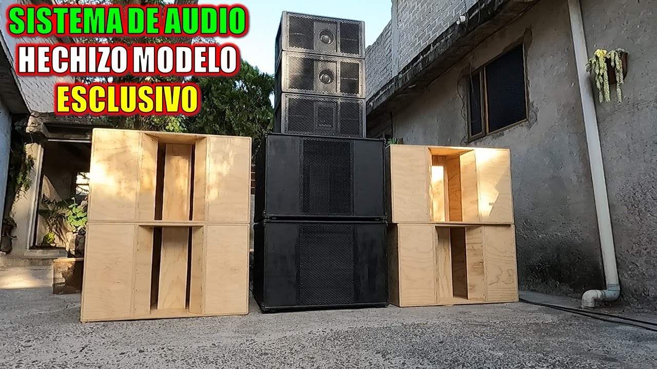 🔥ASI SONÓ el AUDIO😱de un SONIDERO🔊que CREA BOCINAS y BAFLES de SU PROPIA MARCA SONIDO POWER MAS💥