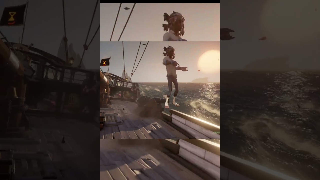 throwing knives are good again #shorts #seaofthieves #crudstream
