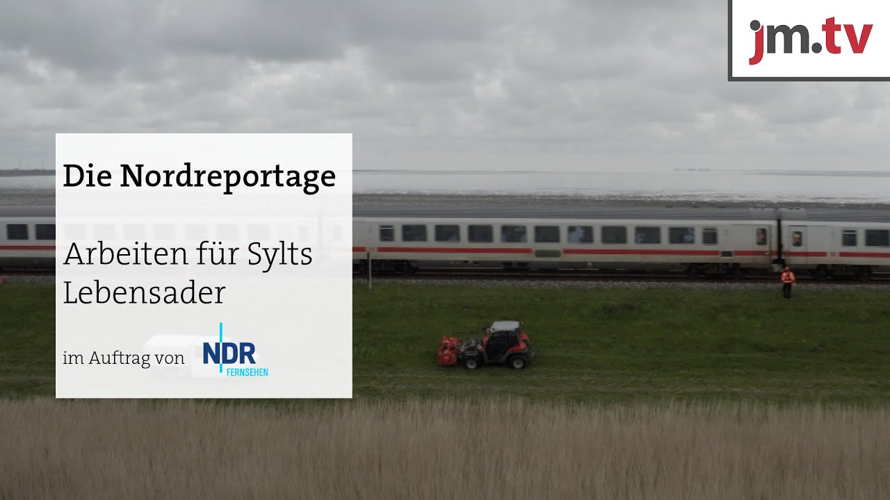 Die Nordreportage: Arbeiten f&uuml;r Sylts Lebensader - Einsatz am Hindenburgdamm | Trailer