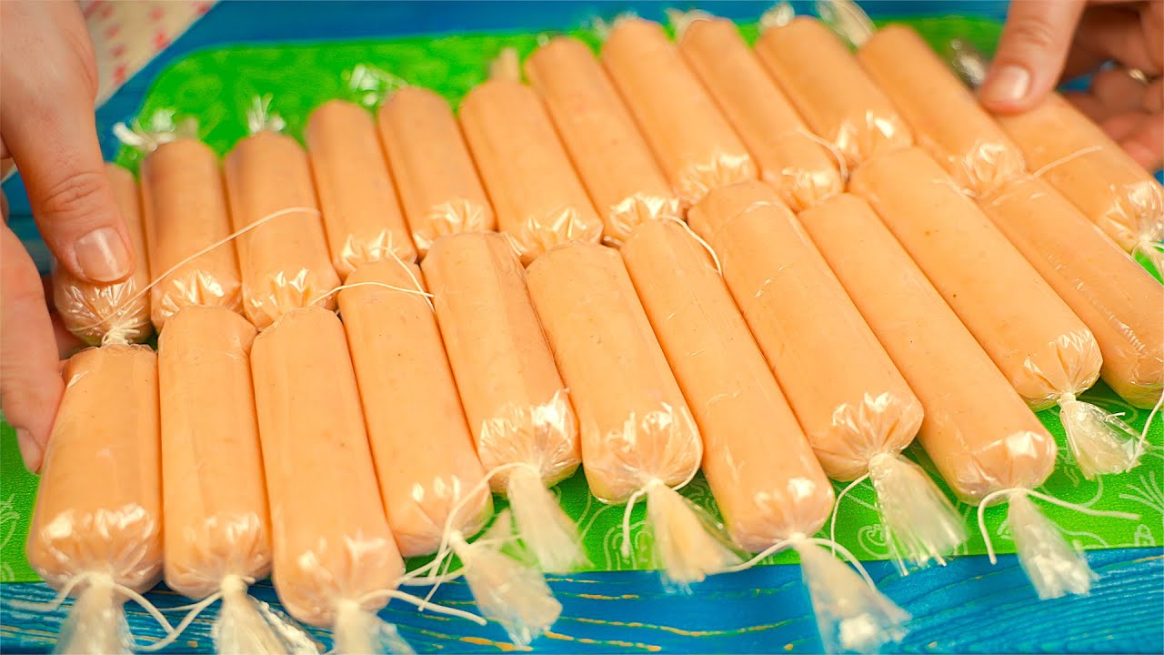 Просят готовить на продажу! Вкуснее любых сосисок из магазина! Всё гениальное просто!