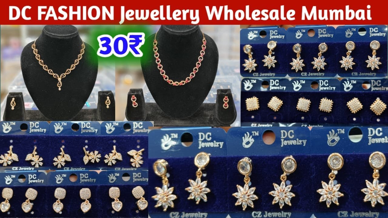 Mumbai LARGEST DC Jewellery Wholesale Market | Mumbai's HIDDEN Gem for Wholesale DC Fashion Earrings