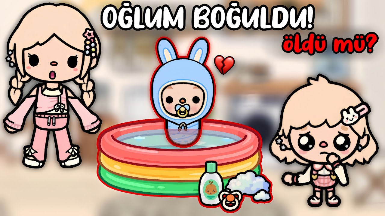 Bebek Kaan Boğuldu! 🥺 ~ Öldü mü 😭💔 ||TOCA LİFE WORLD TÜRKÇE||