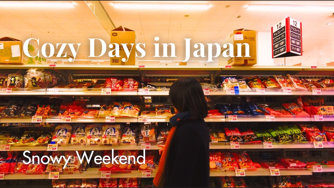 Stocking Up for a Snowy Weekend ❄️ | Japanese Grocery Store & Wagyu
