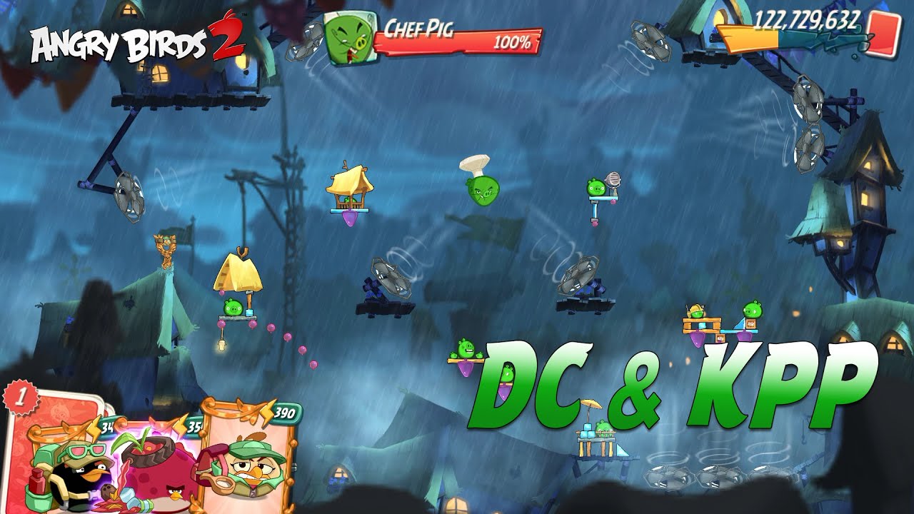 Angry Birds 2 – Daily Challenge & KPP | Extra Card Chuck + Melody