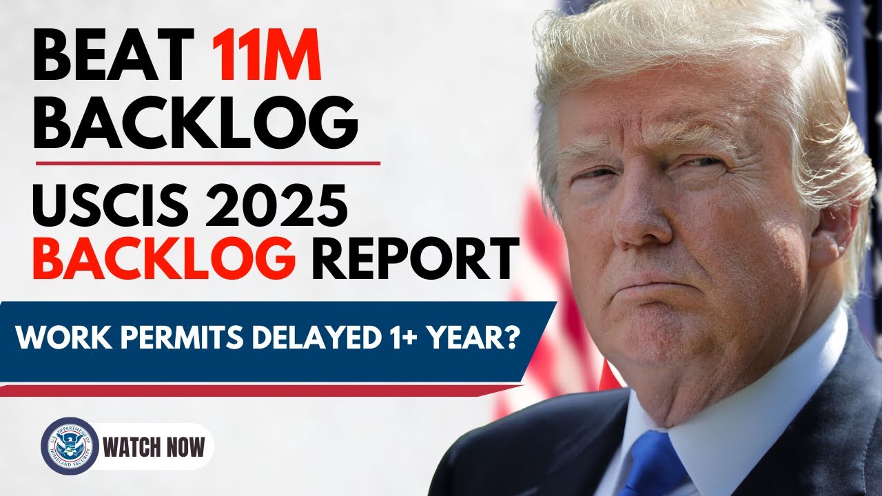 USCIS in CRISIS: 11 Million Cases Backlogged (2025 Worst Delays Yet)