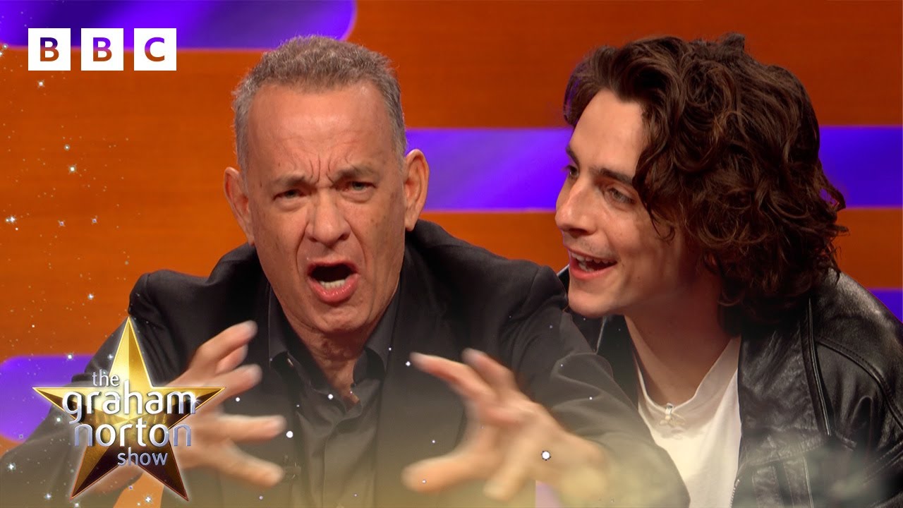 Tom Hanks puts Timoth&eacute;e Chalamet in his place | The Graham Norton Show - BBC