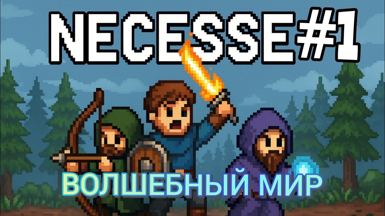NECESSE #1 ВОЛШЕБНЫЙ МИР