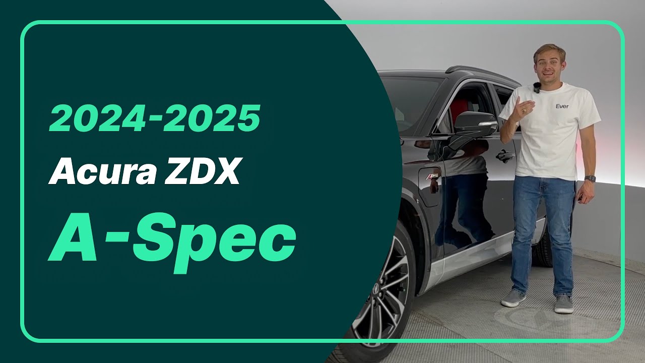 Acura ZDX A-Spec (2024-2025) | Trim Review & Features