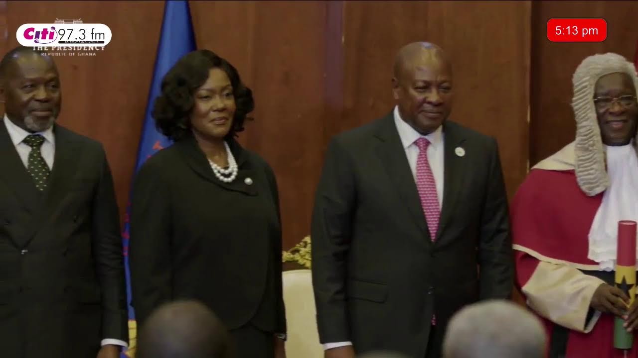 LIVE! Swearing-In of Justice Baffoe-Bonnie as Chief Justice&nbsp;of&nbsp;Ghana
