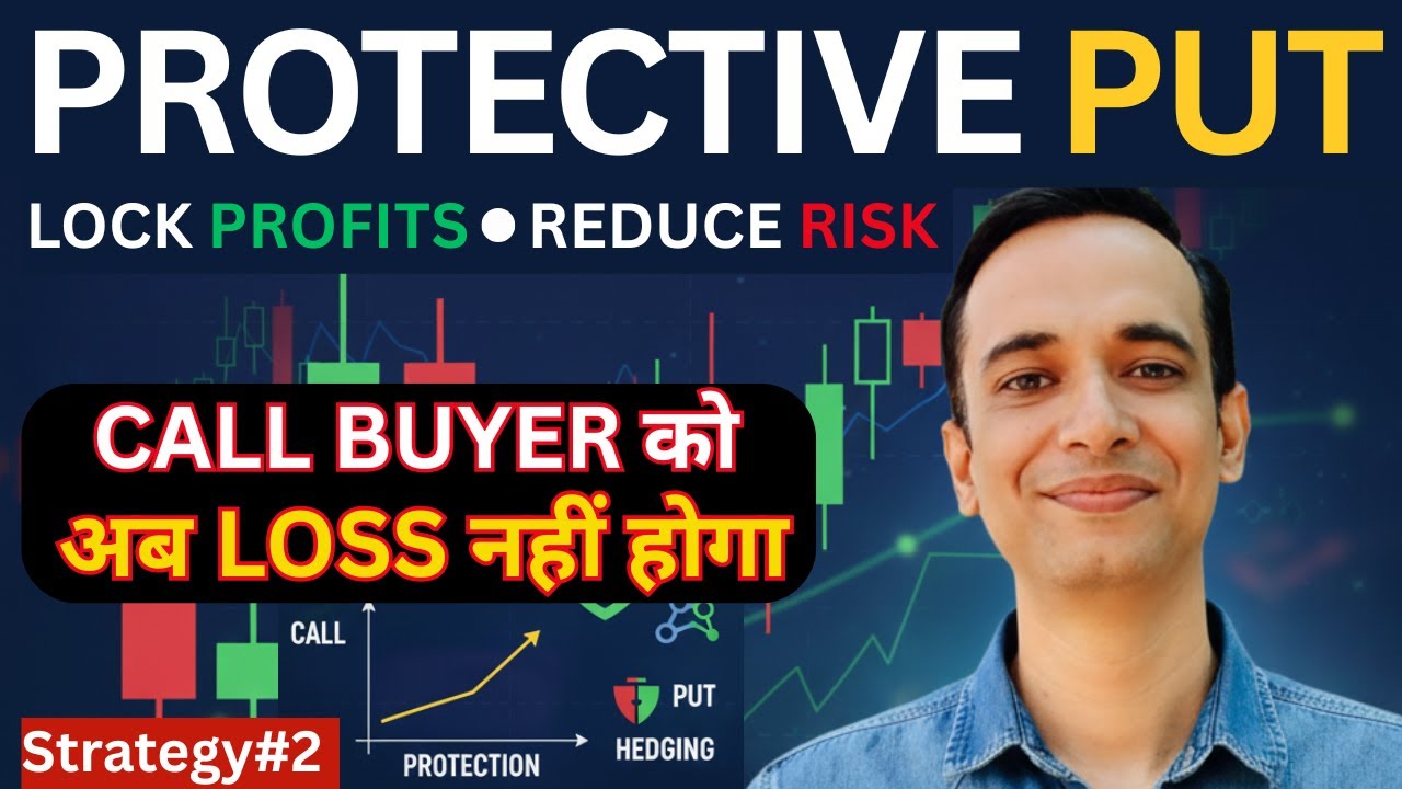 Protective Put Strategy Explained 🔥 | Lock Your Long Call Profit & Reduce Risk