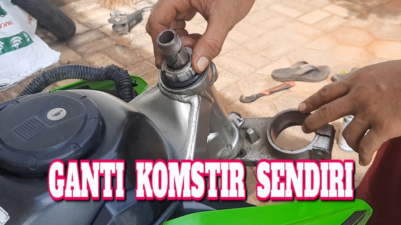 Cara Ganti Komstir Motor KLX 150 BF