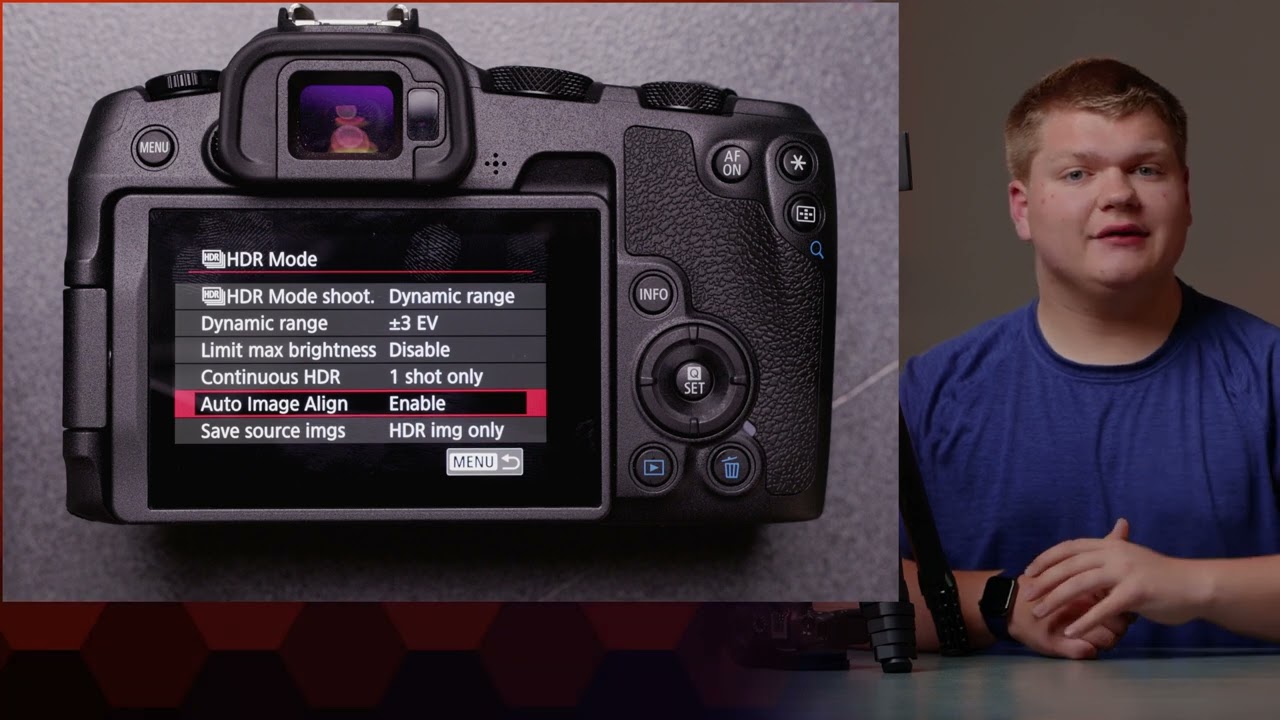 Как делать HDR-фотографии на Canon R8