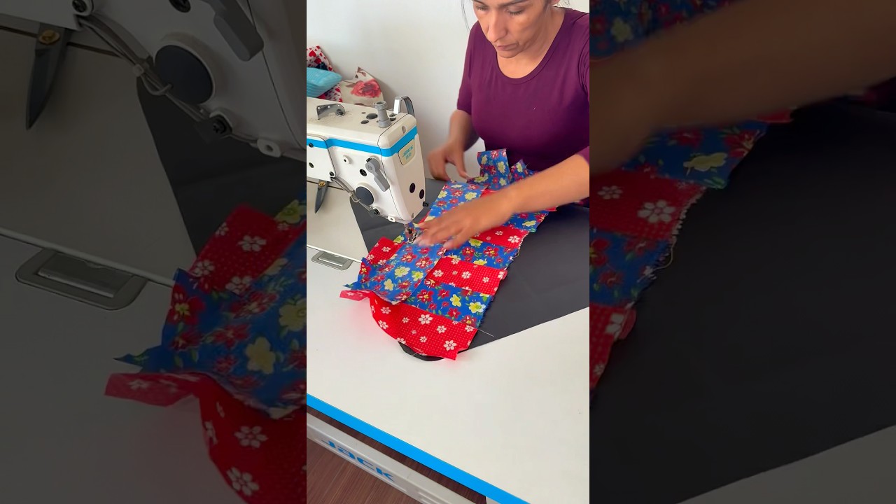 Como fazer tapete de retalho simples e diferente