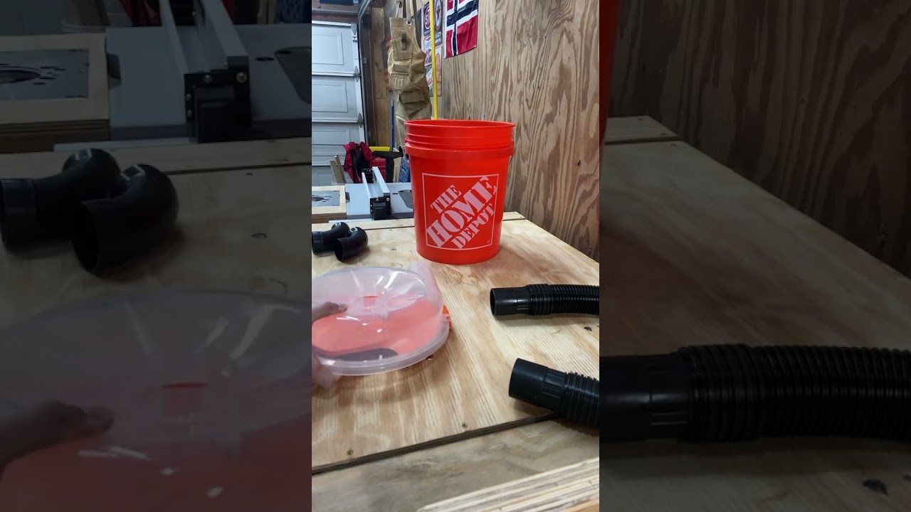 Dust Stopper Pro install. Now I can stop clogging my shop vac. #diywoodworking #woodworking