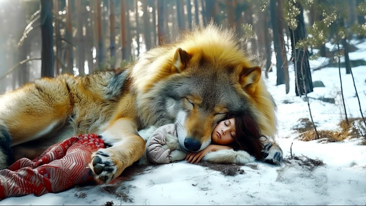 A Wolf Saves a Lonely Man in the Frozen Snow — What Happens Next Is Incredible