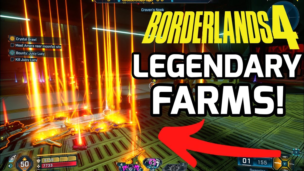 *НОВИНКА* ЛУЧШАЯ ЛЕГЕНДАРНАЯ ферма в Borderlands 4! Легендарные предметы × Broken Guns здесь