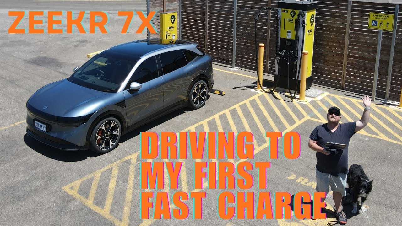 First rapid charge in my Zeekr 7X AWD