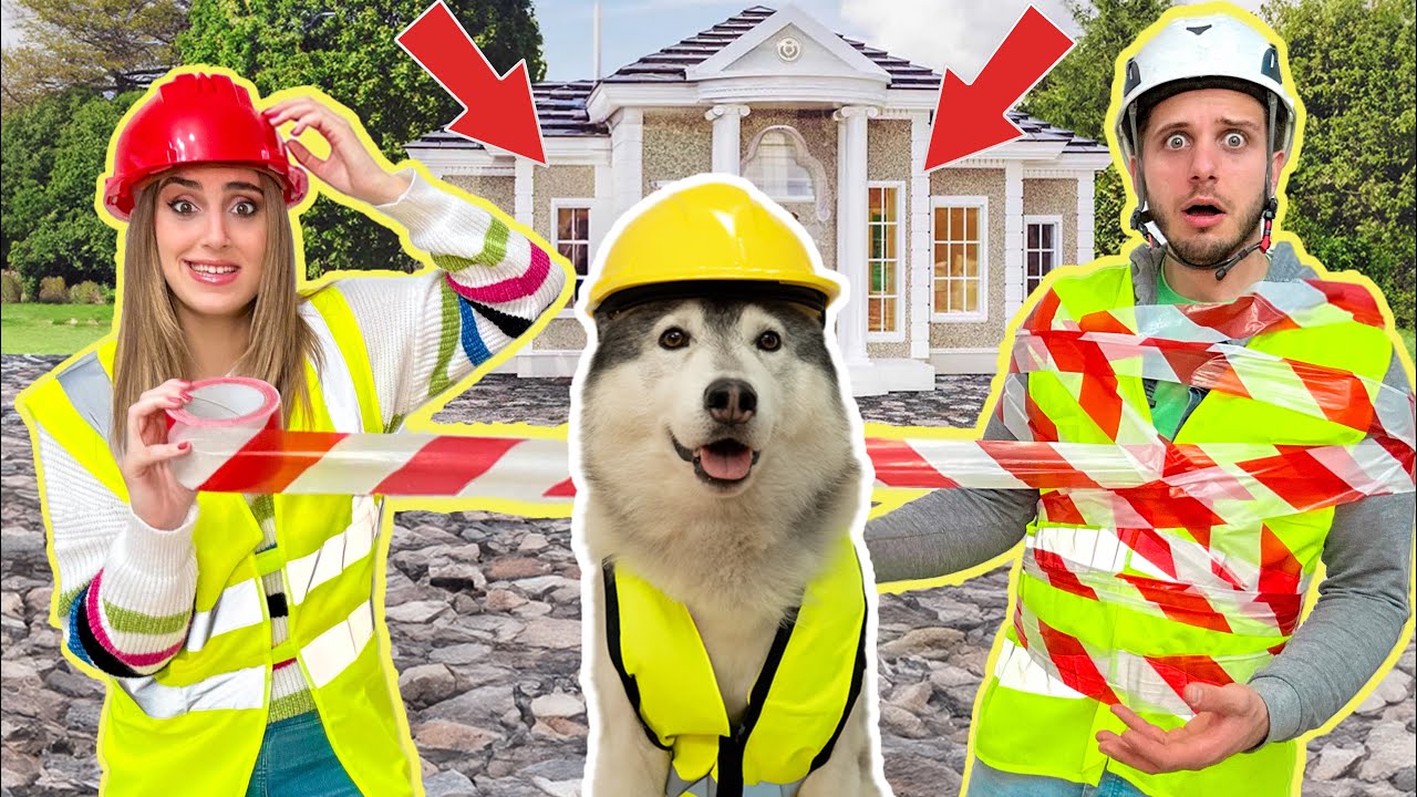 COSTRUISCO una CUCCIA di LUSSO per CANI! - EP. 1 🐶😯🏡 | MARTY E YUKO