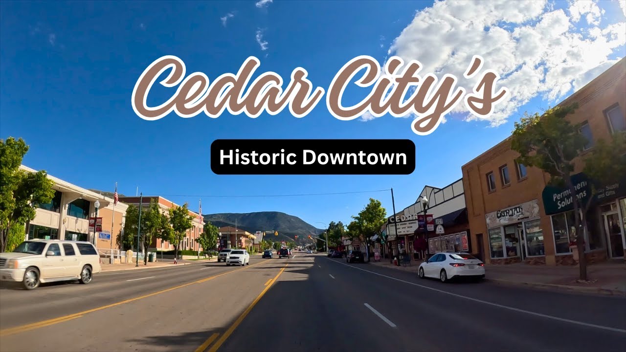 Cedar City's Historic Downtown Driving Tour - Utah Scenic Drives