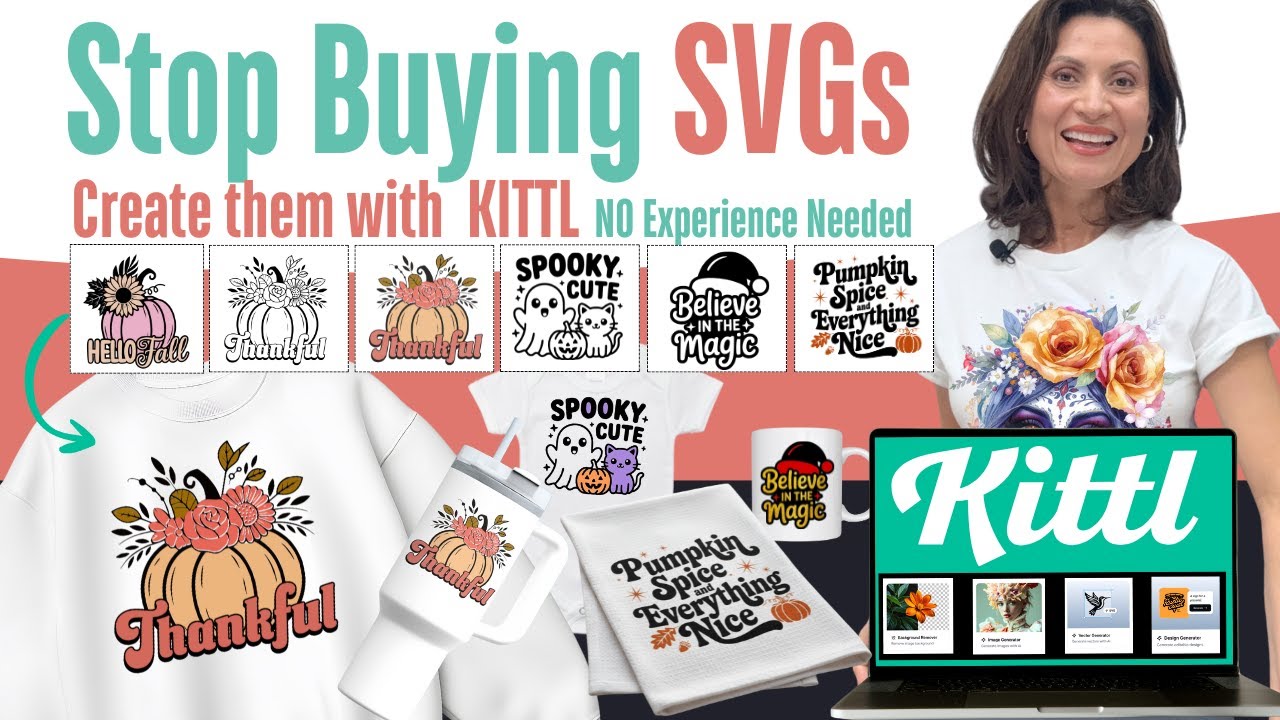 Хватит покупать SVG! Создавайте собственные SVG-дизайны за считанные минуты. 🌸 Опыт не требуется....