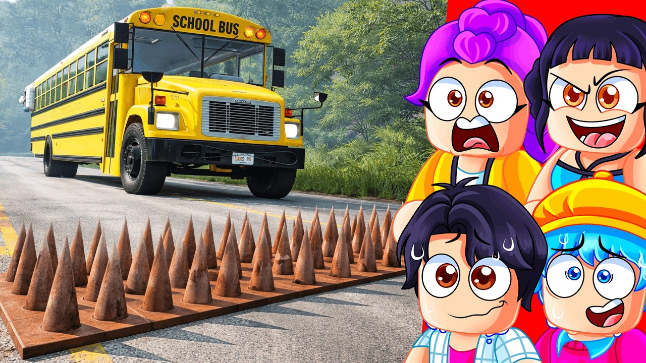 CARS vs SPIKE TRAPS!