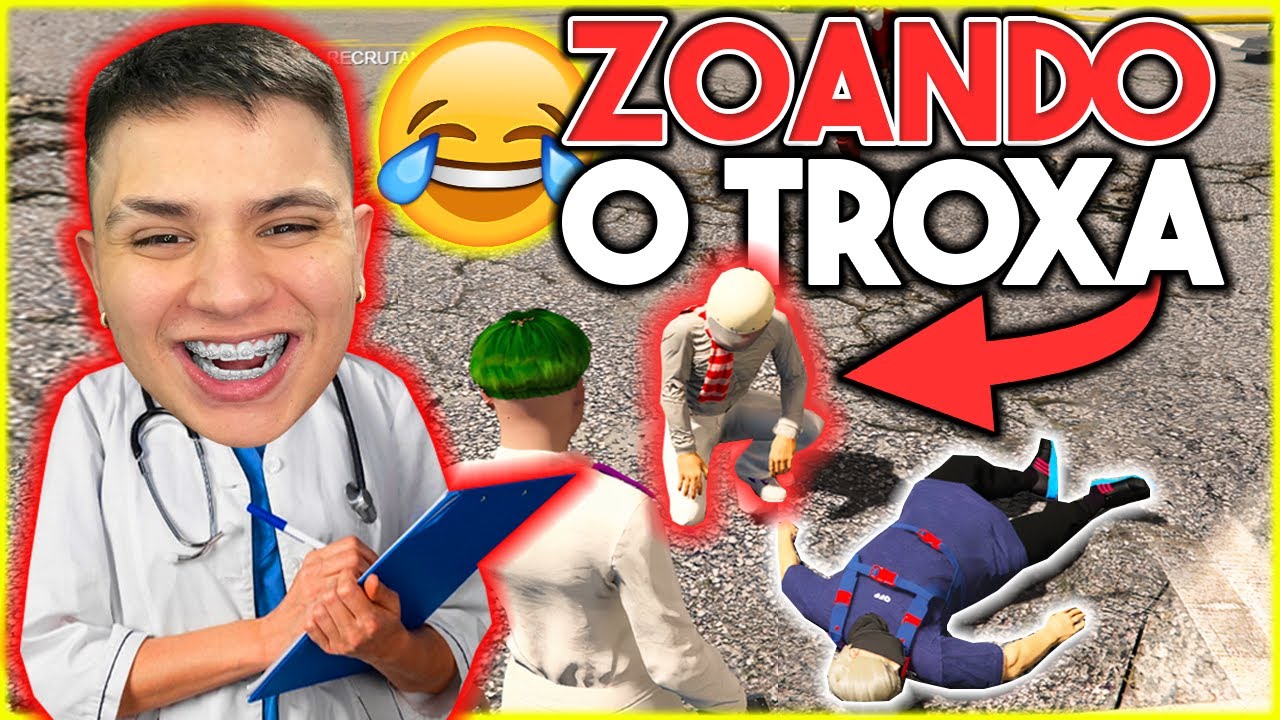 MENTI QUE ERA DONO DO HOSPITAL no GTA RP 😂 (Paulinho o LOKO)