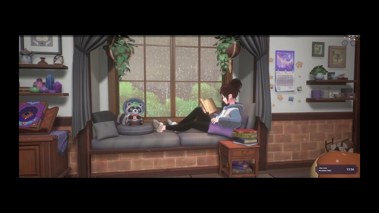 Relaxing Rain Storm with Spirit City: Lofi sessions