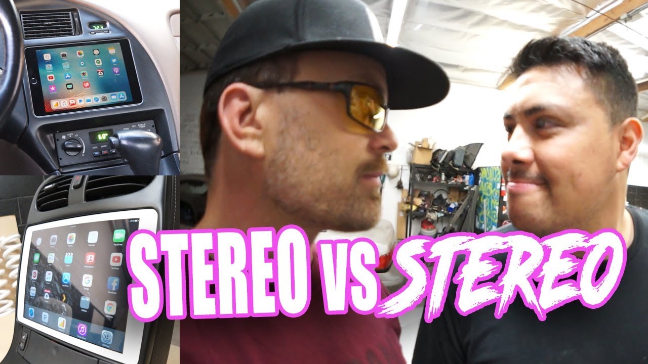 Doug VS Rafa! Whose iPad Dash is Better?! Corvette and T-Bird - WHITE RIDER #16