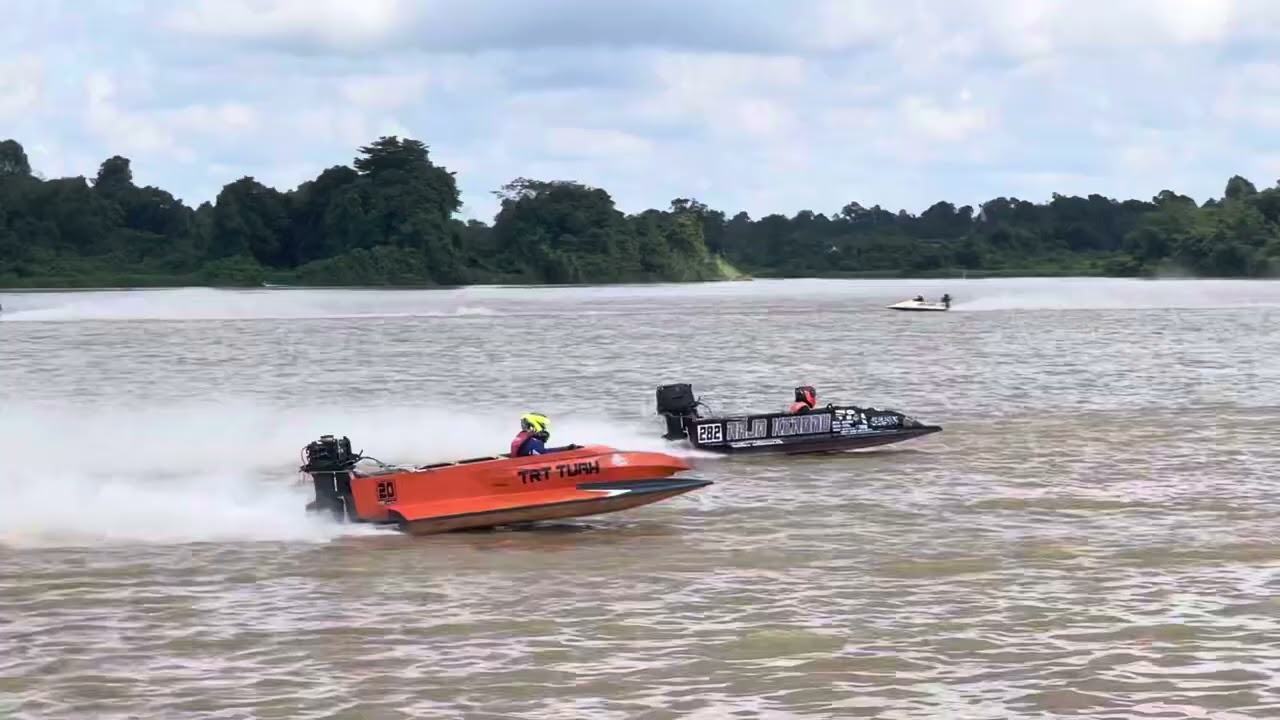 SIBU INTERNATIONAL POWERBOAT RACE 2025: 30HP 3Cyl tunnel FINAL RACE 2 (27April 2025) Day3