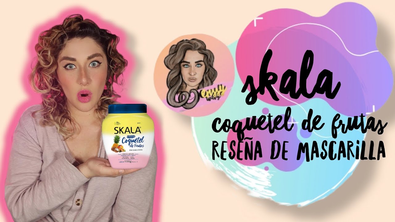 SKALA COQUETEL DE FRUTAS | RESEÑA MASCARILLA | CABELLO ONDULADO💖〰️ WENSSY WAVY