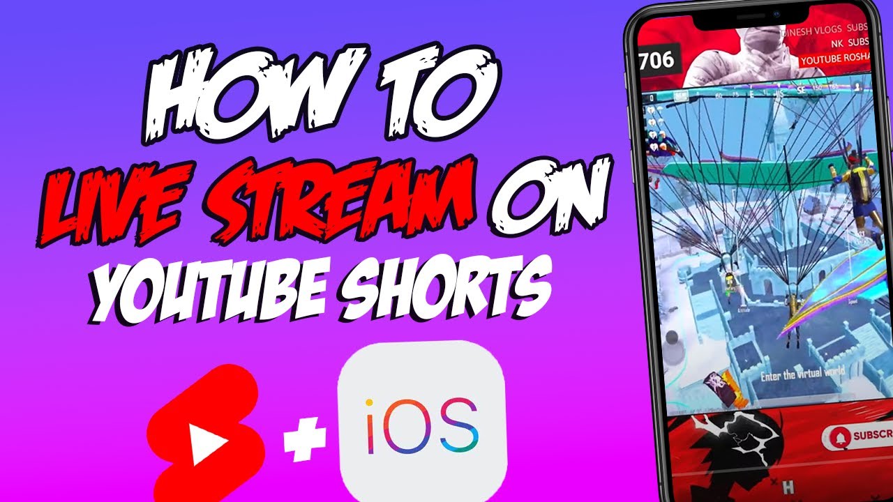 How to Live Stream on YouTube Shorts Feed in iOS | Vertical Live on IOS Tamil