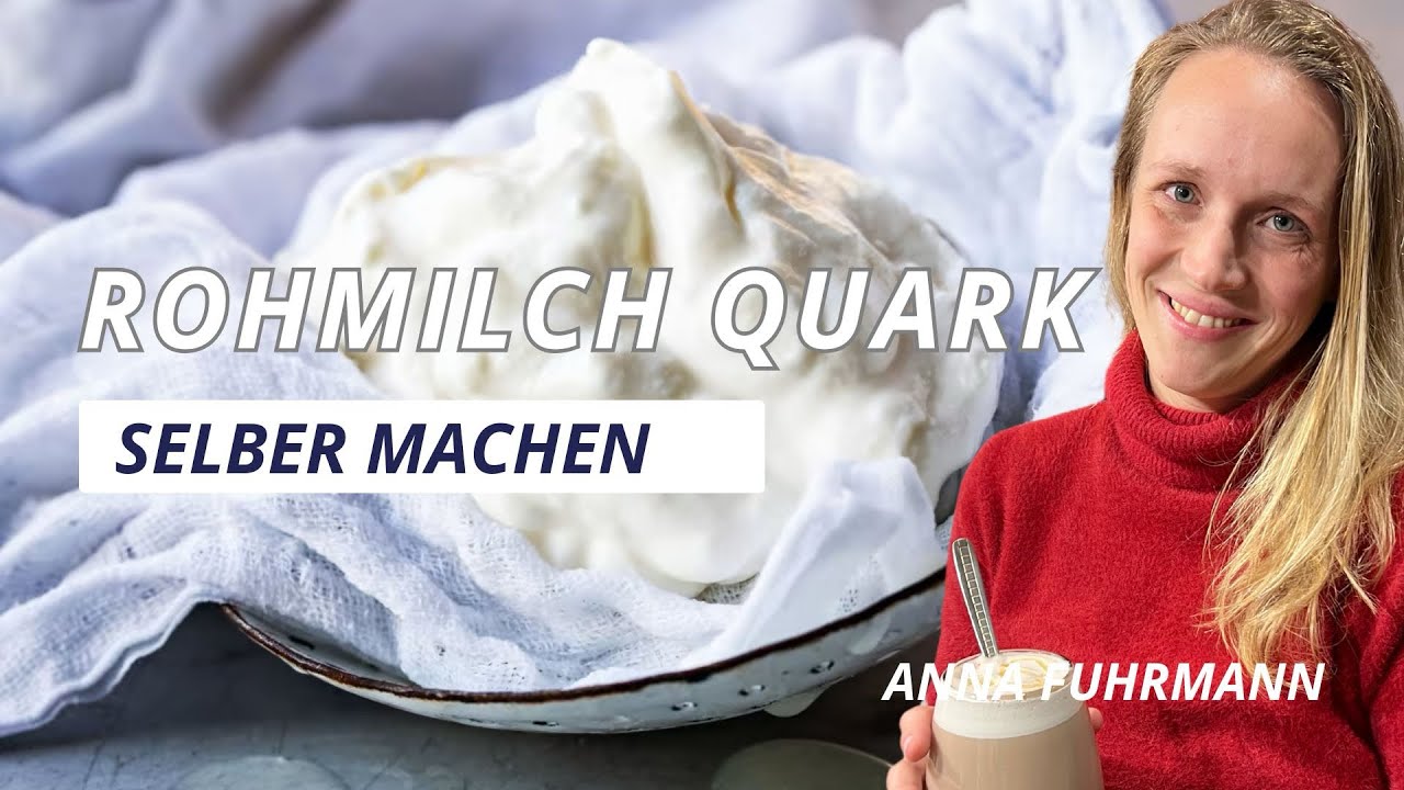 Rohmilch Quark selber machen!