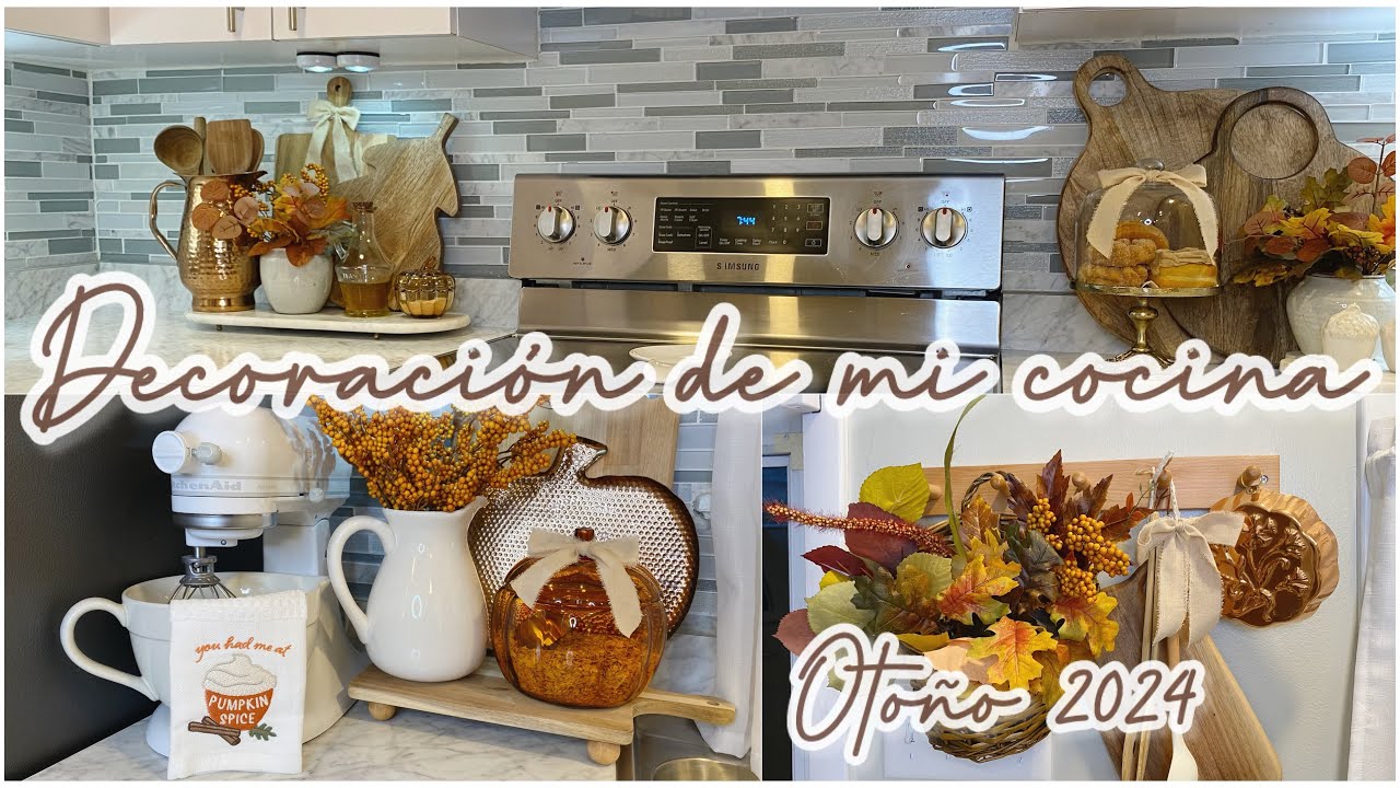 COMO DECORAR TU COCINA PARA OTOÑO 🍂NUEVA DECORACIÓN🍂