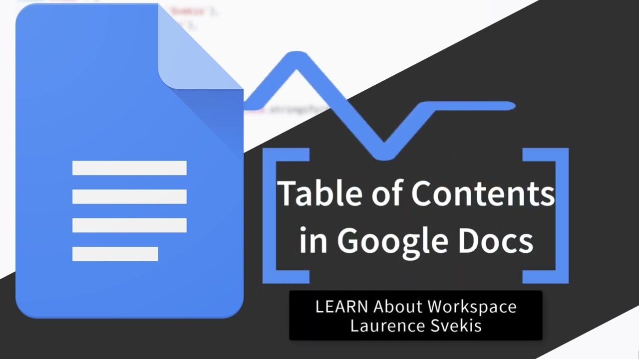 How to Automatically Generate a Table of Contents in Google Docs Using Google Apps Script