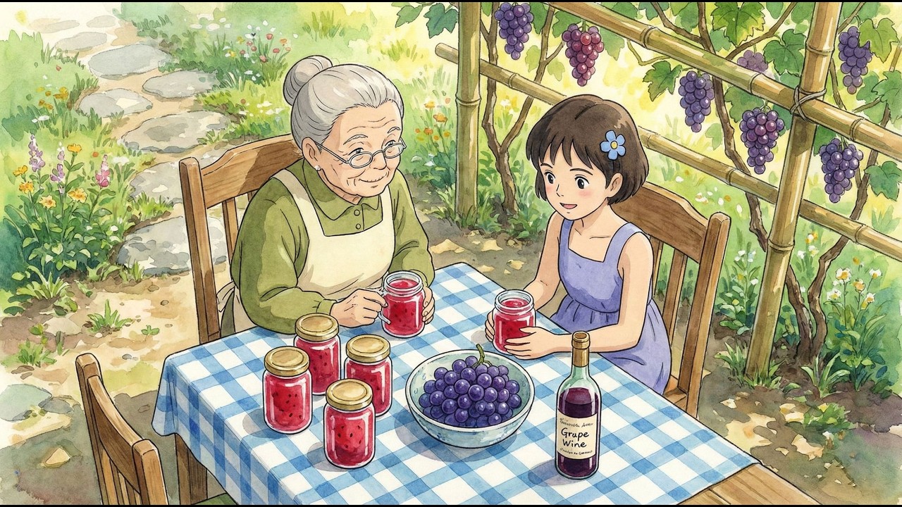 The Life I Dream About 🍇 | Ghibli Countryside ASMR
