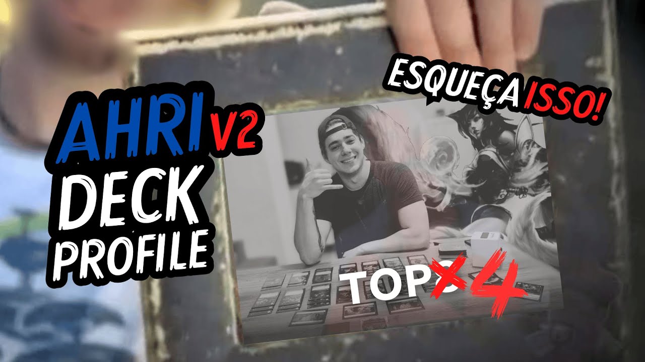 RIFTBOUND AHRI DECK PROFILE V2 - A MELHOR BUILD DE SÃO PAULO?! - VERSÃO DEFINITIVA SET 1