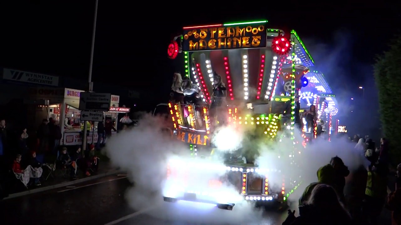 Lime Kiln CC Steam Machines North Petherton Carnival 2019