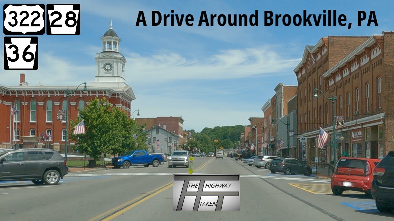 A Drive Around Brookville, PA